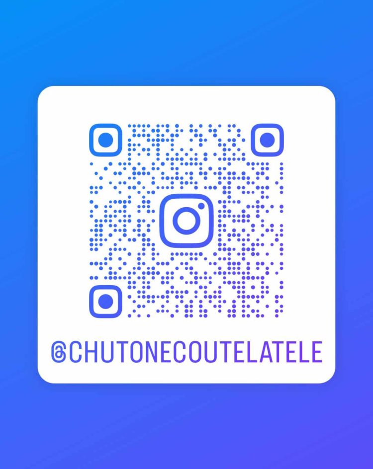Voici le QR Code afin de vous abonner à notre page instagram et ne rien rater de notre actualité